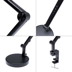 Skrivebordslampe INLUX Light Reach sort  