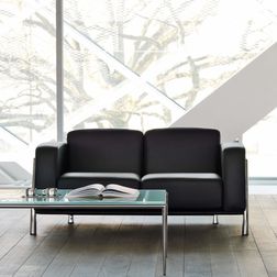 2 pers. sofa,Vestland sort