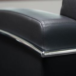 2 pers. sofa,Vestland sort