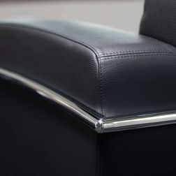 2 pers. sofa,Vestland sort