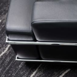 2 pers. sofa,Vestland sort