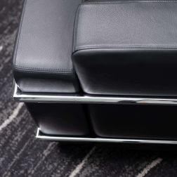 2 pers. sofa,Vestland sort