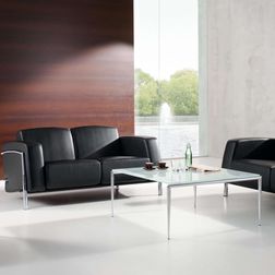 2 pers. sofa,Vestland sort