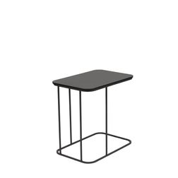 Sofabord Livo, antracit, 60 x 40 cm