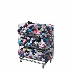 Stabelsælger FlexBasket 75 cm, antracit