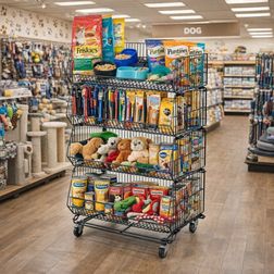 Stabelsælger FlexBasket 75 cm, antracit