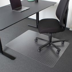 Stoleunderlag Floorlux ECO m/pigge 90x120 cm.