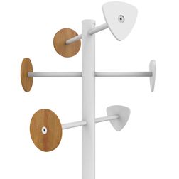 Stumtjener Bora Bamboo, hvid