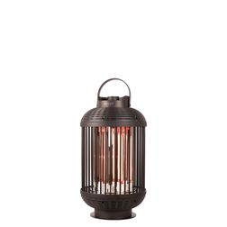 Terrassevarmer Sunred Indox Dark bord 1200W