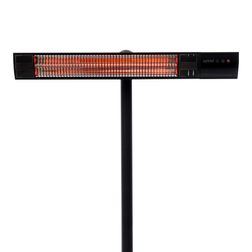 Terrassevarmer Sunred Dark gulv 2500W