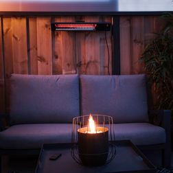 Terrassevarmer Sunred Triangle Dark 2500W