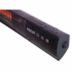 Terrassevarmer Sunred Dark væg 2500W