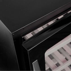 Vinkøleskab Tefcold TFW400-F Sort