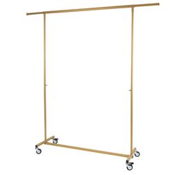 Tøjstativ 600 m. klap sammen funktion, guld