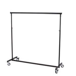 Tøjstativ 600, m. klap sammen funktion, sort