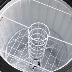 Tøndekøler Tefcold CC55 hvid 