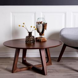 Træskulptur Waterdrop 25h cm, teak