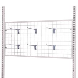 Vægskinne CP25 228,4 cm, hvid