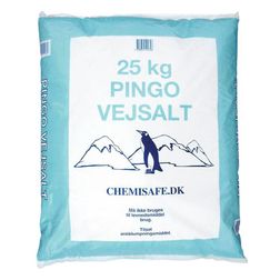 Vejsalt på palle 25 kg sække