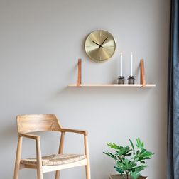 Vægur Dragør Ø30 cm, guld