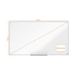 Widescreen whiteboard Nobo emaljeret 122x69 cm