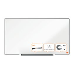 Widescreen whiteboard Nobo stål 122x69 cm