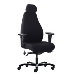 XL kontorstol Duro sort