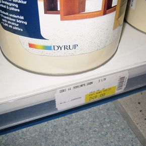 Hyldeforkant 39x885mm.flad m.tape, klar