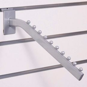 Bøjleknægt 30 cm. med knopper alugrå