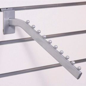 Bøjleknægt 40 cm. med knopper alugrå