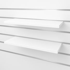 Hylde 30x100 cm, hvid