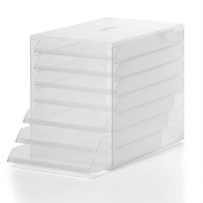 Skuffekabinet IDEALBOX transparent