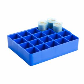 Møntbakke til 10 kr, blå