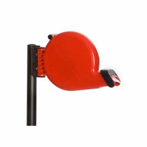 Dispenser til kø nr. system i rød