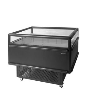 Sort impulskøler/-fryser Tefcold UHD201, sort