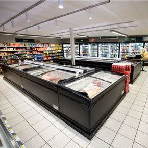 Supermarkeds køler/ -fryser Tefcold SFI210B-CF VS