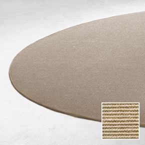 Rundt tæppe Ø 90, Sisal Boucle'