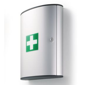 Førstehjælpsskab Stor m. indhold