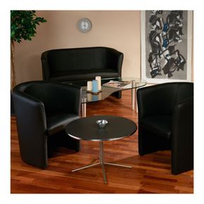 Lænestol Club, sort