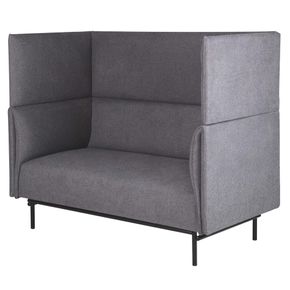 Højrygget sofa, Modena, Antracit