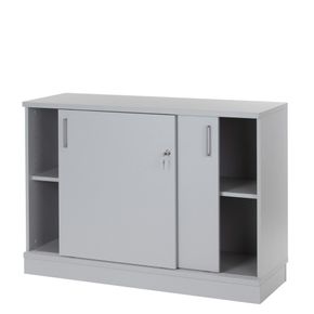 Skydedørsskab med 2x2 rum - EP Xtra