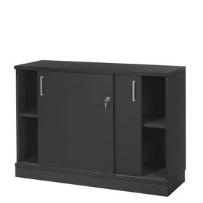 Skydedørsskab med 2x2 rum - EP Xtra