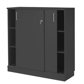 Skydedørsskab med 2x3 rum - EP Xtra