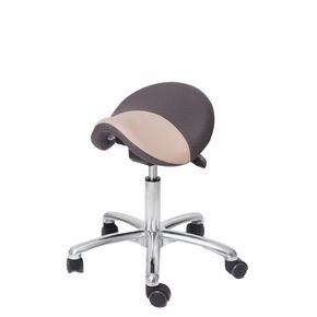 Sadelstol Donald grå/sand