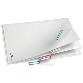 Plastomslag 3-delt A4 - 5 stk/pose