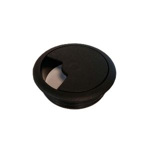 Kabelgennemføring Ø60 mm, sort plast