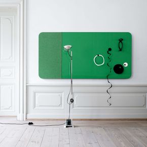 Glastavle Mood Fabric Wall 175x100 cm