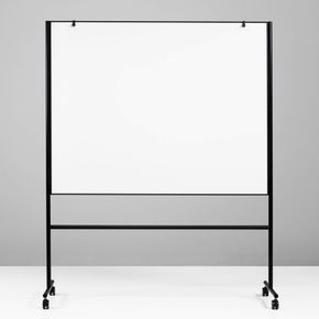 Whiteboard på hjul Lintex ONE dobbeltsidet 150x120 cm