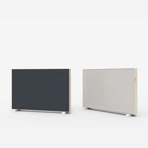 Unit glastavle med akustik, 180x126 cm