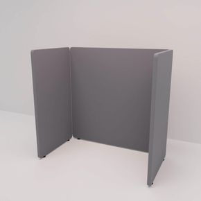 Skærmbås Nordic Light, 80x140x140h cm.
